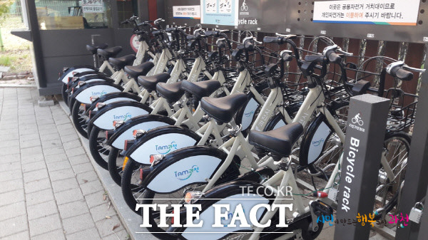 경기 과천시가 공영자전거 무인대여시스템 구축에 본격적으로 나선다./과천시 제공