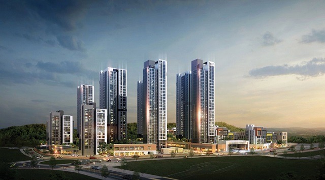 계룡건설 컨소시엄이 세종 신도시(행복도시) 산울동에서 분양하는 엘리프 세종 6-3 아파트 투시도/ 계룡건설 제공