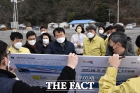  이동진 진도군수, 진도↔제주 쾌속 카페리 취항 준비 현장 점검