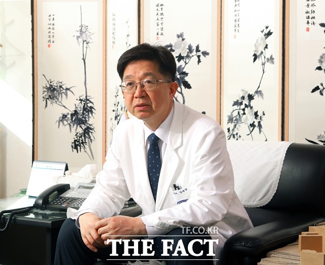 김재일 단국대병원장이 중부지역 암 환자의 새로운 희망이 될 수 있도록 양질의 의료 제공과 새로운 병원 문화를 펼쳐 보이겠다고 말했다. / 단국대학교병원 제공.