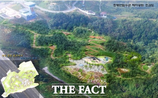 조명연합수군 테마역사공원 조성사업이 순항하고 있어 오는 9월 준공을 앞두고 있다. 사진은 테마역사공원 조감도./ 여수시 제공