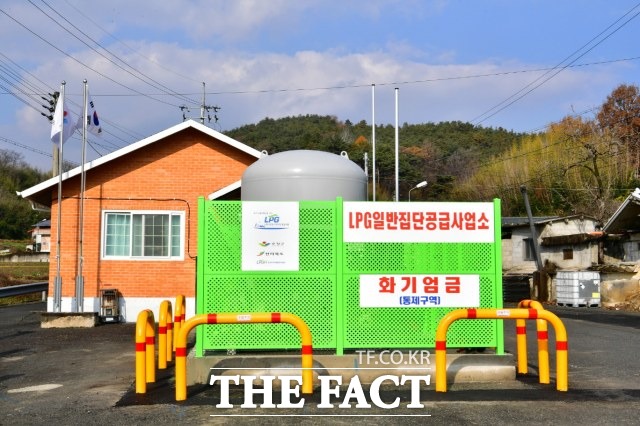 순창군이 팔덕면 월곡마을과 쌍치면 무동마을에 액화석유가스(LPG) 소형저장탱크 보급사업을 추진한다고 3일 밝혔다. /순창군 제공