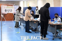  [대선 2022] 사전투표 첫날 낮 12시 투표율 7.1%…이전보다 2.5%p↑