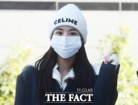  사전투표 참여 권은비, '질투나는 미모' [TF사진관]