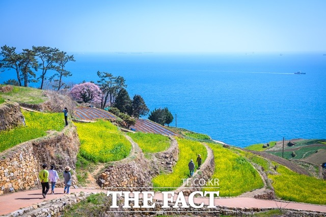 남해 다랭이 마을 전경/남해군 제공