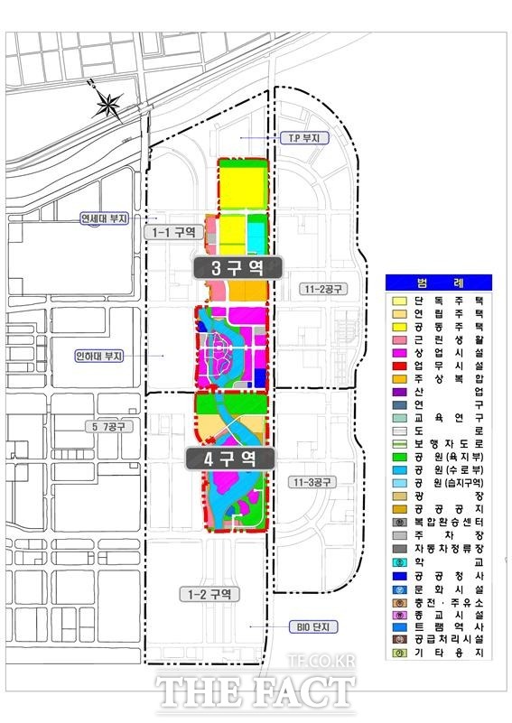 송도국제도시 11-1공구 도면/인천경제청 제공