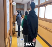 [대선 2022] 경남 투표소 현장 '국민이라면 누구나 한 표 행사해야'