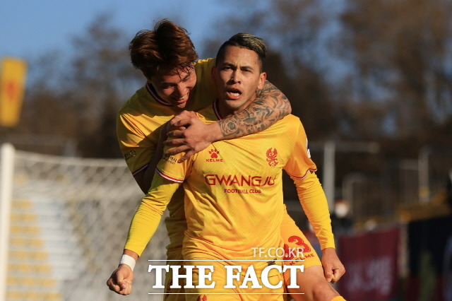 프로축구 광주FC가 홈 2연승 기세를 원정에서도 잇는다./광주FC 제공