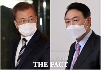  文대통령, 임기말 '분노'의 대상 尹당선인과 '불편한 동거'