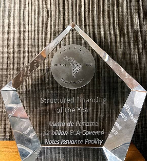 현대건설은 14일 라틴파이낸스지가 선정한 올해의 딜 구조화 금융부문에 선정됐다고 밝혔다. /현대건설 제공