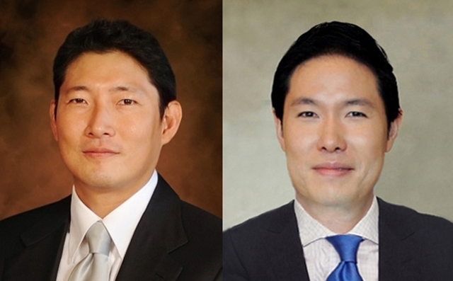 효성그룹 3세 조현준(왼쪽) 회장과 동생 조현상 부회장이 그룹의 핵심 계열사인 효성티앤씨와 효성첨단소재 사내이사에 각각 선임됐다. /효성 제공