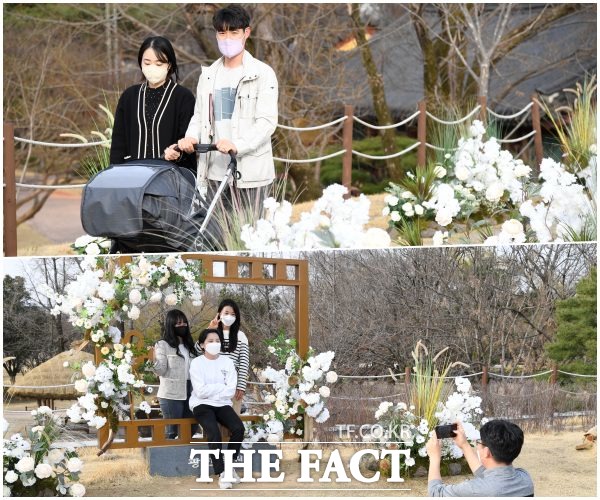 남원시가 광한루원 내 새로운 인생샷을 남길 수 있도록 웨딩 포토존을 조성했다고 17일 밝혔다. /남원시 제공