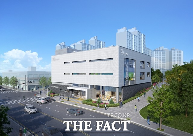 음봉어울샘도서관 조감도. / 아산시 제공