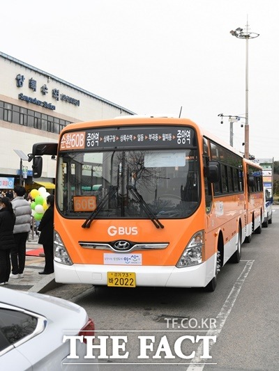 60번(A·B) 노선은 25일부터 상록수역을 포함해 시 도심 동부지역을 순환 운행한다./안산시 제공