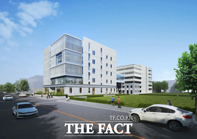 대전시는 동구 중동 인쇄거리에 도심형산업지원플랫폼을 준공하고, 본격적인 운영에 들어갔다. / 대전시 제공