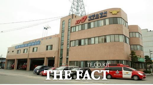 경북 상주에서 주차된 차량서 불이 나 1명이 숨졌다. 상주소방서 전경/상주=김채은 기자