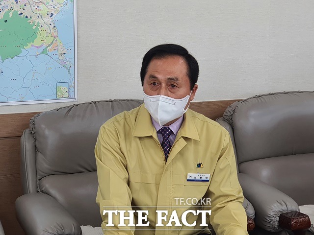 황현태 대전시교육청 교육국장이 29일 대전시교육청에서 브리핑을 진행하고 있다. / 대전 = 김성서 기자