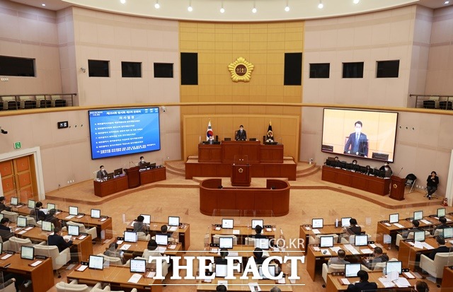 대전시의회는 30일 제264회 임시회 제3차 본회의를 열고 폐회했다. / 대전시의회 제공
