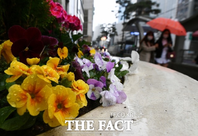 목요일인 31일, 전날부터 내린 비는 아침에 대부분 그치겠다. /더팩트 DB