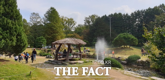 도내 산림휴양시설인 물향기 수목원 전경. /경기도 제공