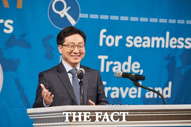 강태일 세계관세기구 능력배양국장이 오는 6월 사무차장 선거에 출마한다. / 관세청 제공