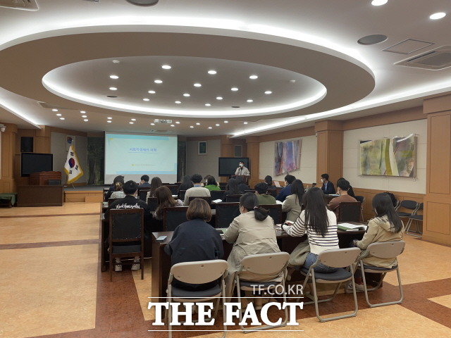 담양군은 5일 군청 대회의실에서 사회적경제기업 공공구매 플랫폼 사용 교육을 실시했다고 밝혔다./담양군 제공