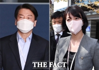  주말에도 인수위는 '바쁘다 바빠~'…사무실 출근한 안철수-배현진 [TF사진관]