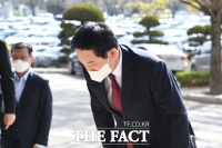  인사하는 원희룡 국토부 장관 후보자 [포토]