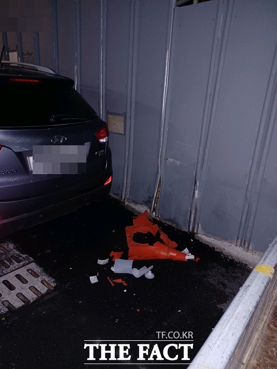 부산 동래경찰서는 폭발성물건파열 혐의로 A 씨를 긴급체포해 조사 중이다고 12일 밝혔다. /부산경찰청 제공.