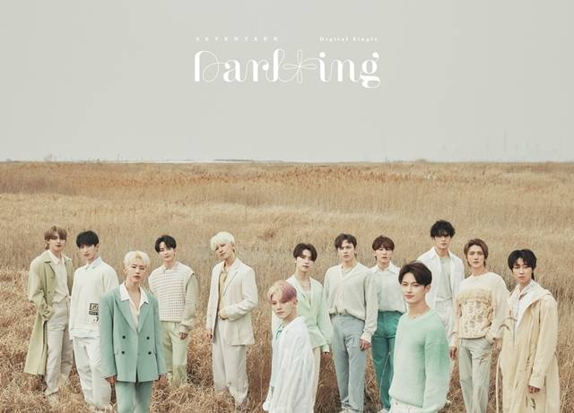 그룹 세븐틴이 오는 15일 발매되는 디지털 싱글 Darl+ing의 콘셉트 포토를 공개했다. /플레디스 엔터테인먼트 제공