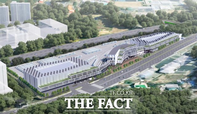 연축차량기지 조감도 / 대전시 제공
