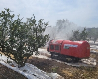  제주 노지감귤 병해충 무인방제로 해결한다