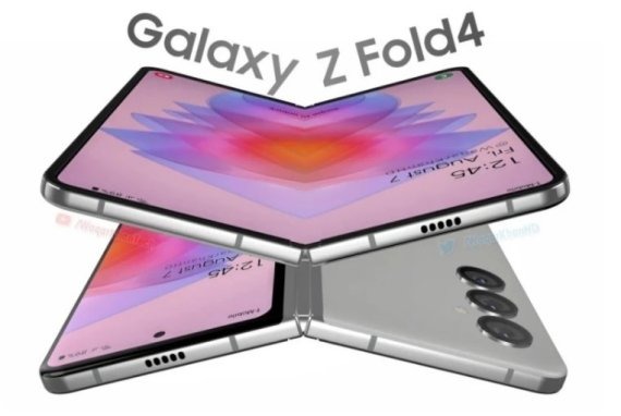 삼성전자의 하반기 전략 스마트폰 갤럭시Z폴드4·플립4에 관심이 높아지고 있다. 사진은 갤럭시Z폴드4 예상 렌더링 이미지. /폰아레나 캡처