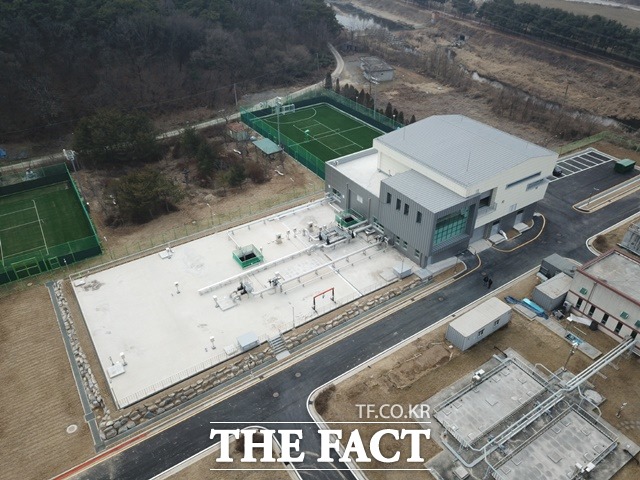 예산 덕산공공하수처리시설이 본격적인 가동에 들어갔다. / 예산군 제공
