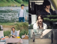  '괴이' 구교환·신현빈, 행복한 일상→위태로운 재앙...'극과 극' 순간 포착