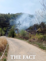  대구 북구 야산서 불…산림 0.2ha 소실