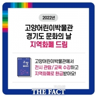  고양어린이박물관, '경기도 문화의 날,지역화폐 드림'진행