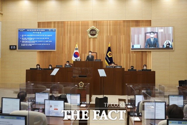 세종시의회는 25일 제75회 임시회를 열어 지난 세종특별자치시 설치 등에 관한 특별법 개정에 따른 일부 개정 조례안을 통과시켰다. / 세종시의회 제공
