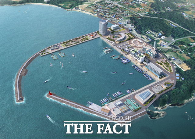 충남도가 당진시 장고항 국가어항 내 풀필먼트 기능을 도입한 저온 위판장을 조성한다. (장고항 전경) / 충남도 제공