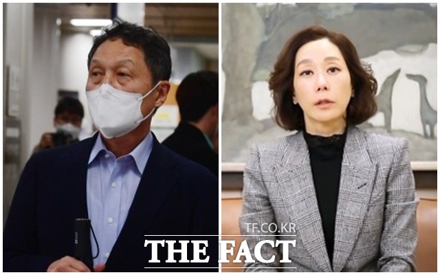 구본성 전 아워홈 부회장(왼쪽)이 구미현 씨와 지분 동반 매각에 나서면서 구지은 부회장(오른쪽)과의 경영권 분쟁이 재점화될 조짐이 보이고 있다. /더팩트 DB, 아워홈 제공