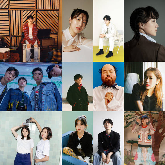 일본 현지 OTT 서비스에서 한국 인디 뮤지션들의 라이브 영상이 서비스된다. / Bside, 매직스트로베리사운드, MPMG MUSIC 제공