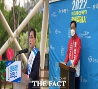  창원시장 여야 후보, 본격 선거전 돌입에 신경전 '후끈'