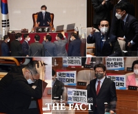  '검수완박' 민주 '회기쪼개기' vs 국힘 '필리버스터'…정국 급랭