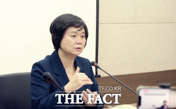 정의당 이정미 인천시장 후보. 더팩트DB