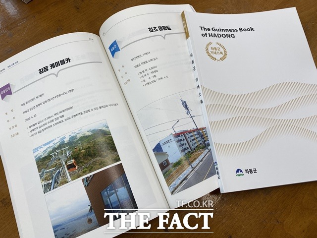 하동군 기네스북/하동군 제공