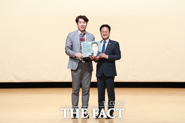 김정우 조달청장이 9일 이임식을 가졌다. / 조달청 제공