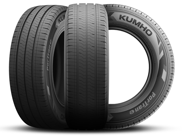 금호타이어가 상용차량용 제품 포트란e 유럽 라벨링 트리플 A 등급 개발에 성공했다. /금호타이어 제공