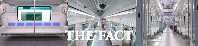 (왼쪽부터) 30mm 넓어진 좌석, 고화질 방범 CCTV, 개방형 연결통로 구조 /코레일 제공