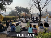  오산시, 꿈두레도서관 독서캠핑공원 개방