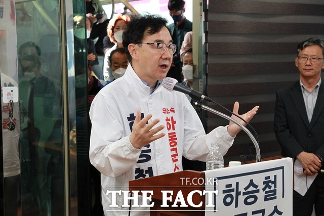 경남하동군수 선거 무소속 하승철 후보/하동=이경구 기자